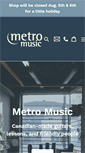 Mobile Screenshot of metromusicottawa.ca